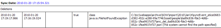 Error displayed on Verify Form page.